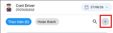 Bộ lọc lệnh điều động theo trạng thái